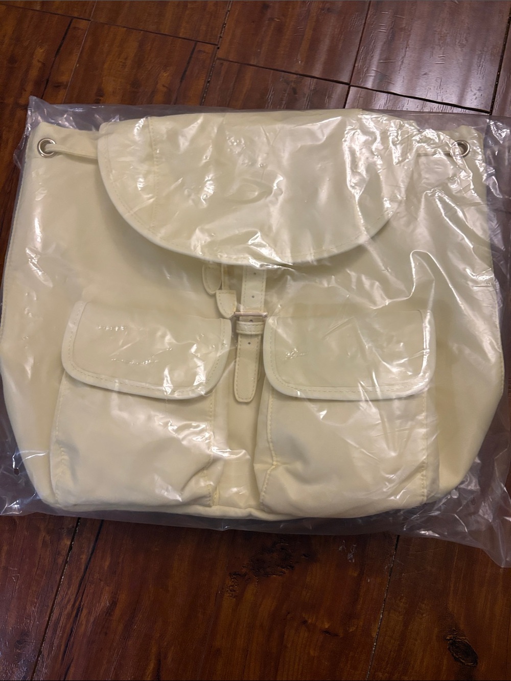 Year of Our’s Yellow Backpack with Front Pockets NWT
